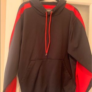 Black/Red Hoodie